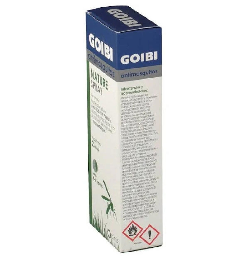 Goibi Antimosquitos Citriodol Spray Uso Humano - Repelente (1 Spray 100 ml) - Cinfa S a