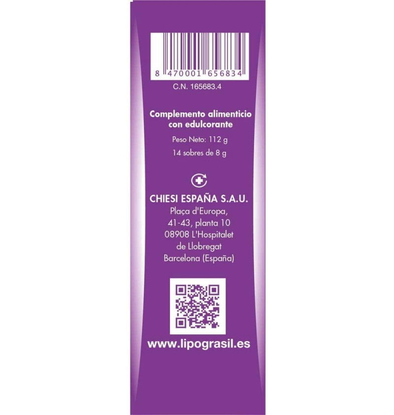 Lipograsil Dren (8g 14 Sobres Citricos) - Chiesi