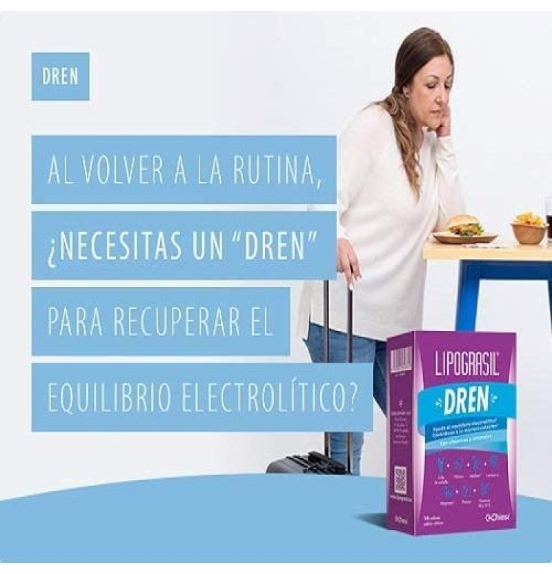 Lipograsil Dren (8g 14 Sobres Citricos) - Chiesi