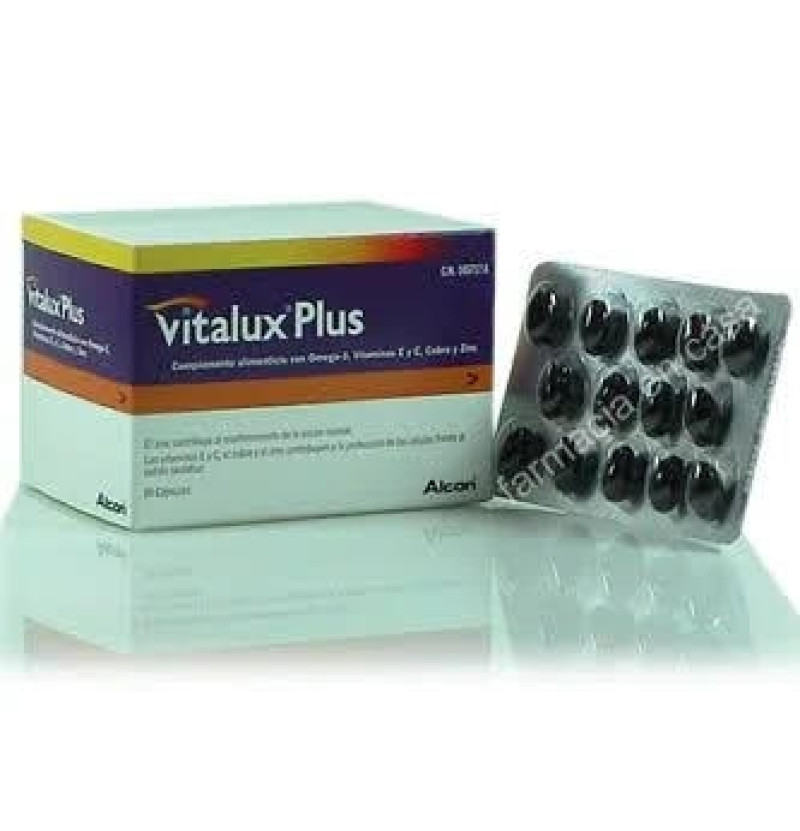 Vitalux Plus, 84 Capsulas. - Alcon