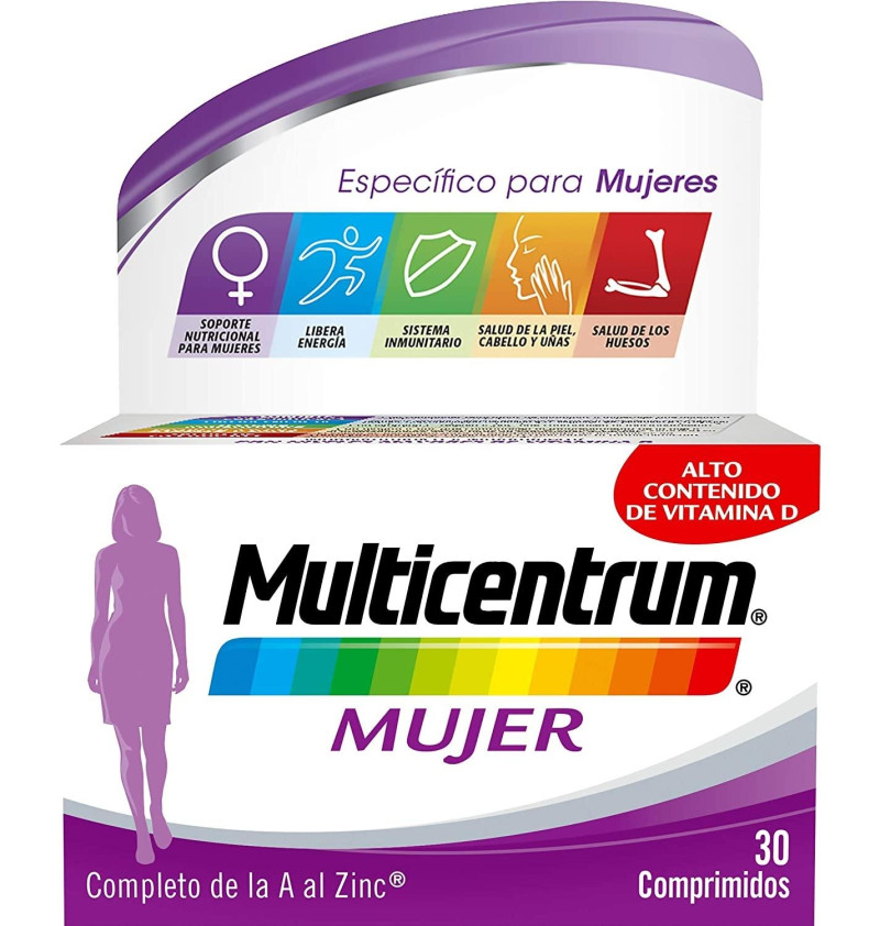 Multicentrum Mujer (30 Comprimidos) - Pfizer