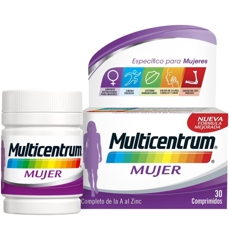Multicentrum Mujer (30 Comprimidos) - Pfizer