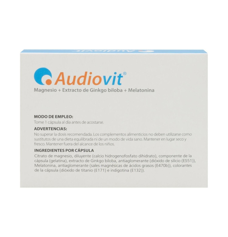 Audiovit (30 Cápsulas) - Salvat S a