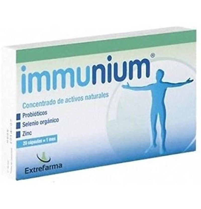Immunium (20 Cápsulas) - Extrefarma