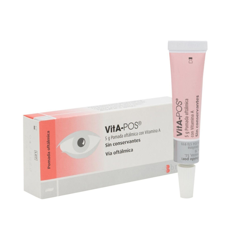 Vita - Pos Pomada Oftalmica (1 Envase 5 g) - Brill Pharma S.l