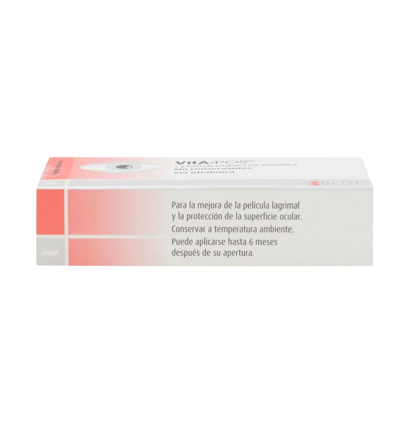 Vita - Pos Pomada Oftalmica (1 Envase 5 g) - Brill Pharma S.l