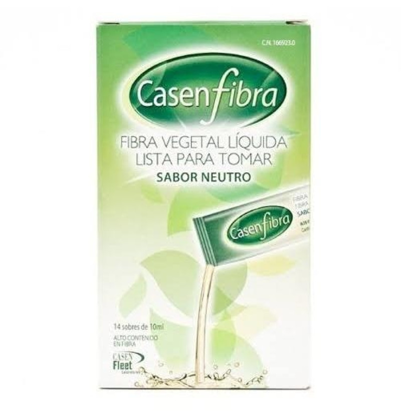 Casenfibra - Fibra Vegetal Liquida (14 Sobres 10 ml) - Casen Fleet