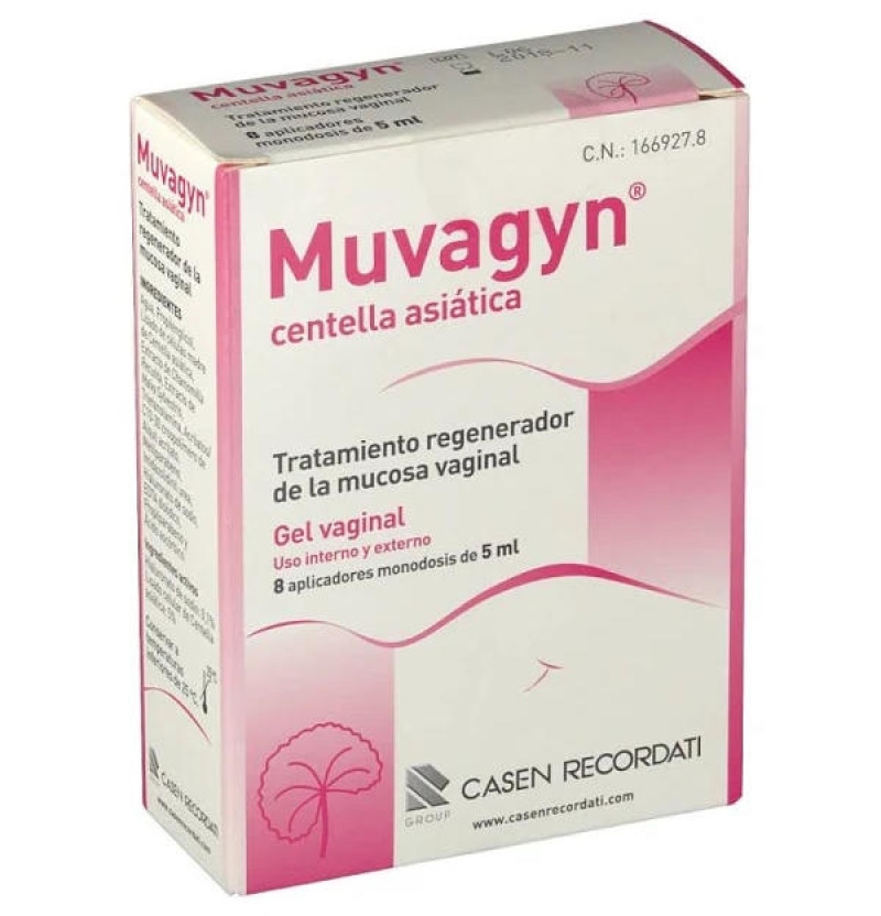 Muvagyn Centella Asiatica Monodosis (5 ml 8 Aplicaciones) - Casen Fleet