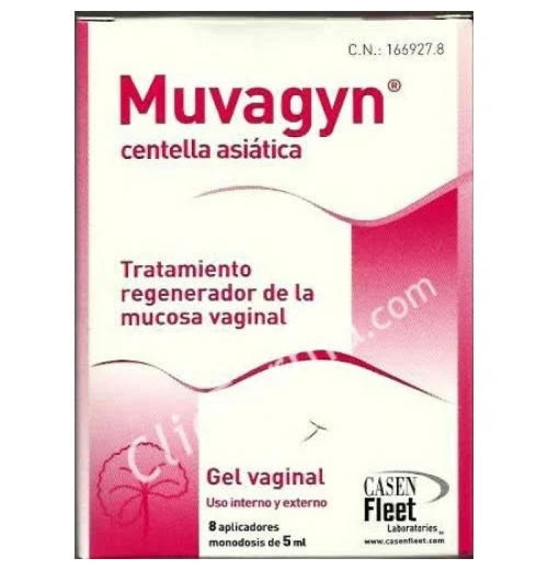 Muvagyn Centella Asiatica Monodosis (5 ml 8 Aplicaciones) - Casen Fleet
