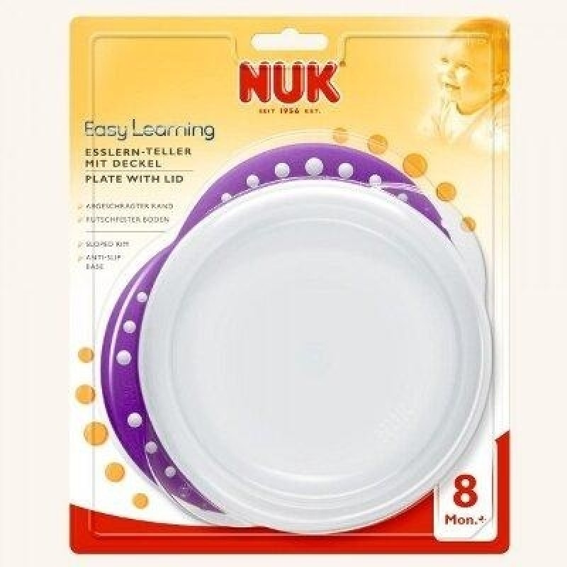 Nuk Easy Learning Bol con Tapa 1ud - Easy