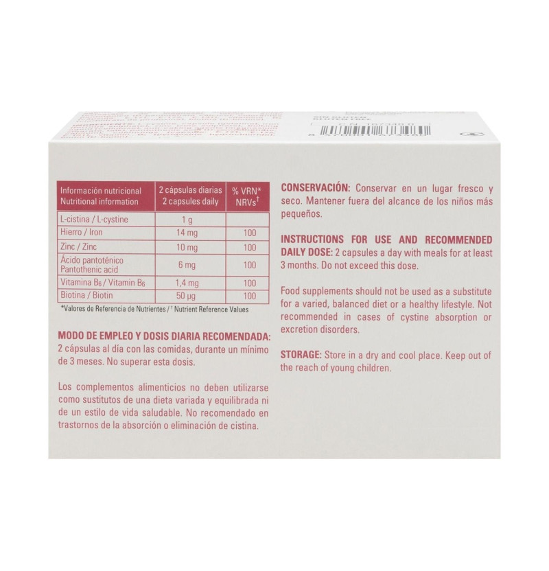 Vitacrecil Complex Forte (90 Cápsulas) - Laboratorios Viñas, S.a