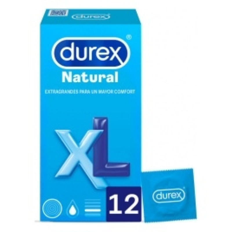 Natural Xl Preservativos 12uds - Durex