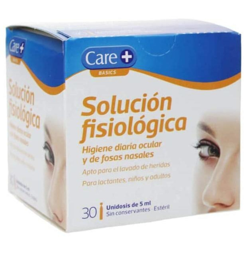 Care+ Solución Fisiologica (5 ml 30 Monodosis) - Ontex