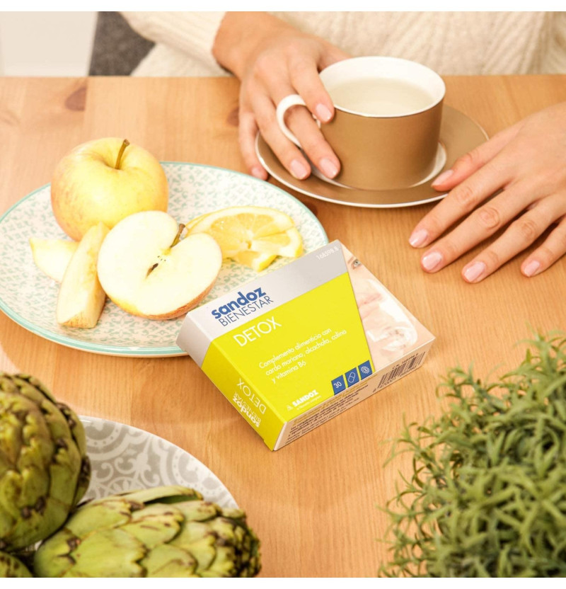 Sandoz Bienestar Detox (30 Cápsulas) - Sandoz Farmacéutica
