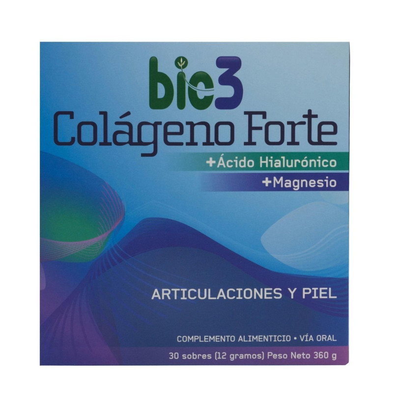 Colágeno Forte, 30 Sobres Solubles - Bio3