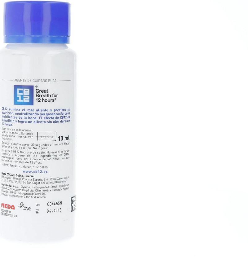Cb12 Enjuague Cuidado Bucal (1 Envase 250 ml) - Perrigo