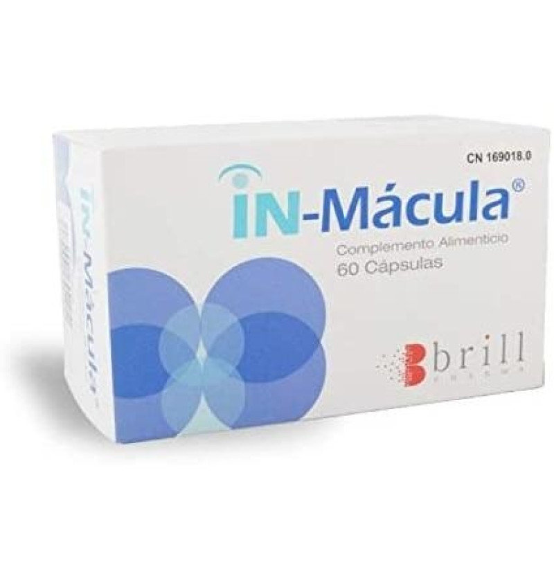 In - Macula (60 Cápsulas) - Brill Pharma S.l