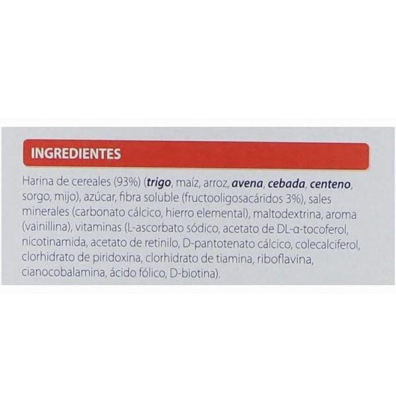 Damira Papilla 8 Cereales Fos (2 Envases 300 g) - Lactalis Nutrition Infantil Slu