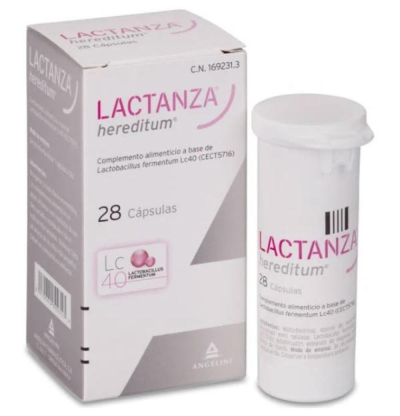 Lactanza Hereditum (28 Cápsulas) - Farmaceutica Angelini S.a