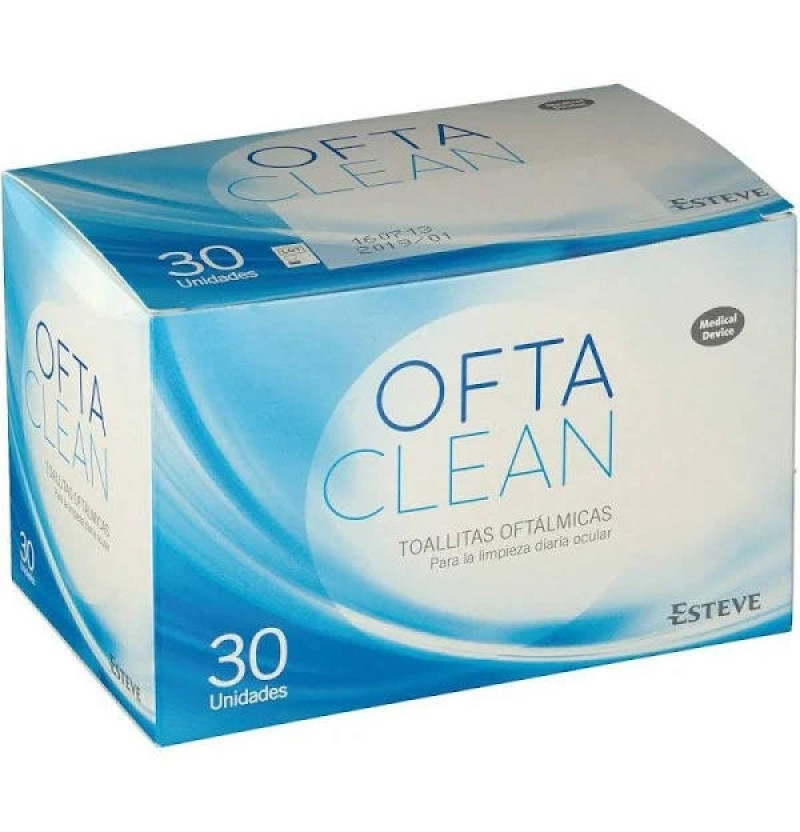 Oftaclean (30 Toallitas Oftalmicas) - Esteve Laboratorios S.a