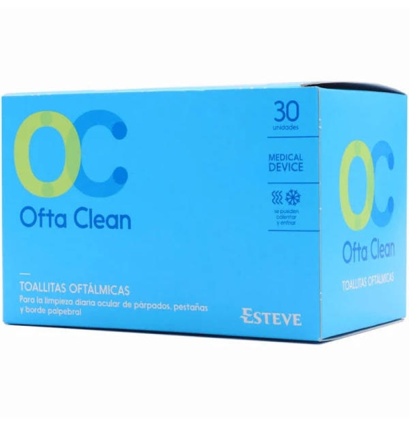 Oftaclean (30 Toallitas Oftalmicas) - Esteve Laboratorios S.a