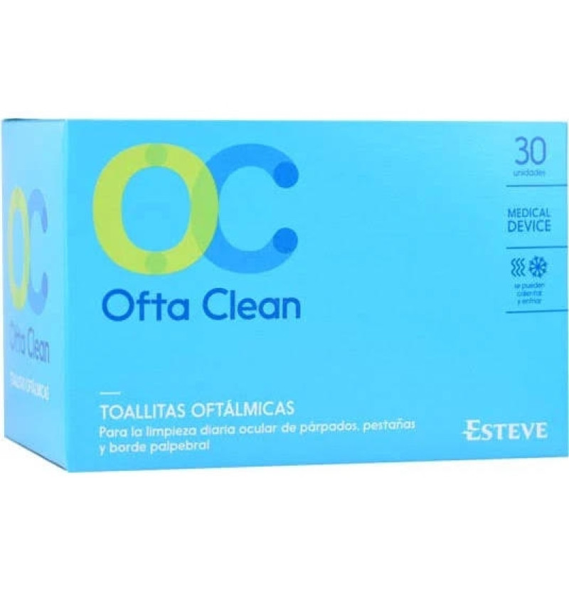 Oftaclean (30 Toallitas Oftalmicas) - Esteve Laboratorios S.a