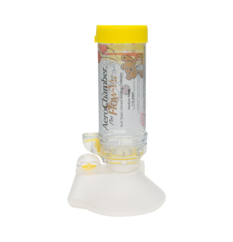 Aerochamber Plus Flow - Vu Pediátricoo - Camara de Inhalación (infantil 1 U) - Sandoz Farmacéutica