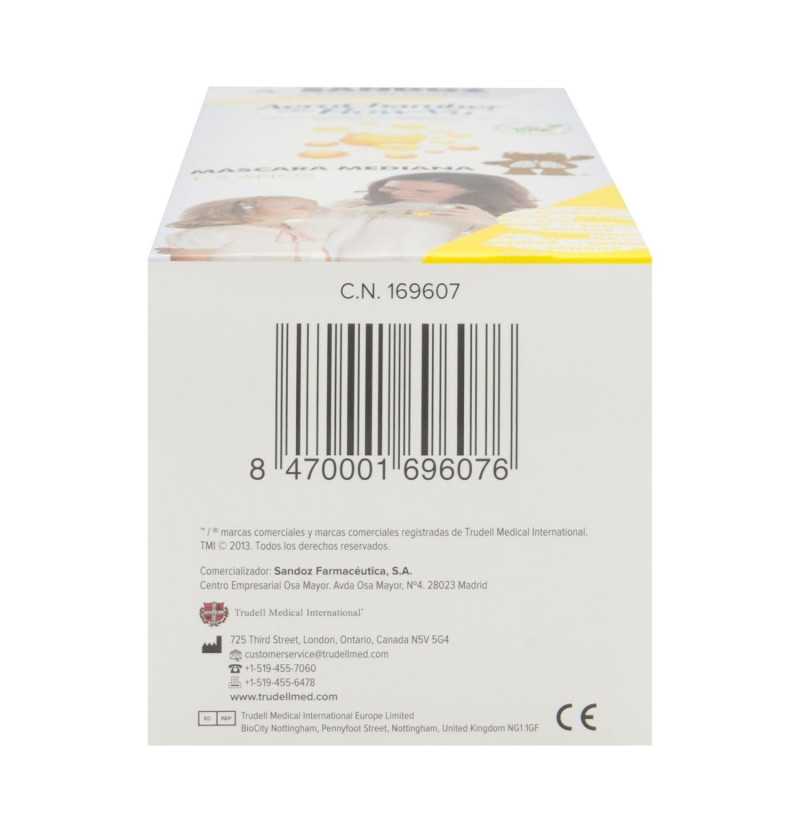 Aerochamber Plus Flow - Vu Pediátricoo - Camara de Inhalación (infantil 1 U) - Sandoz Farmacéutica