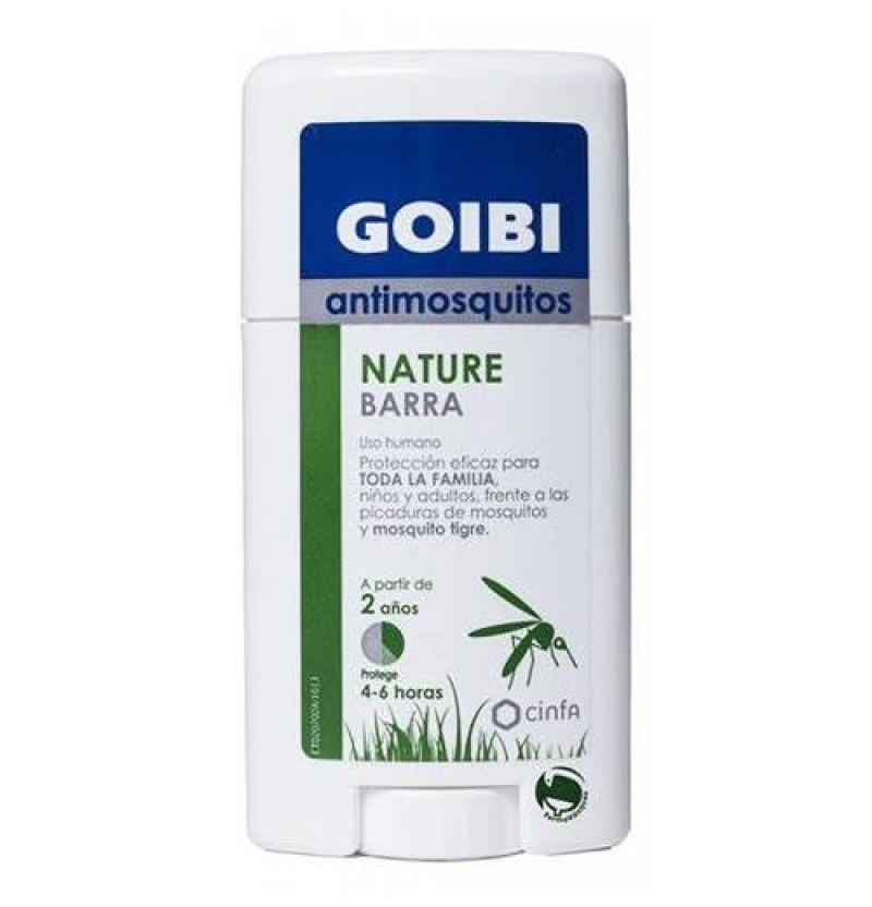 Goibi Antimosquitos Citriodiol Barra Uso Humano - Repelente (1 Barra 50 ml) - Cinfa S a