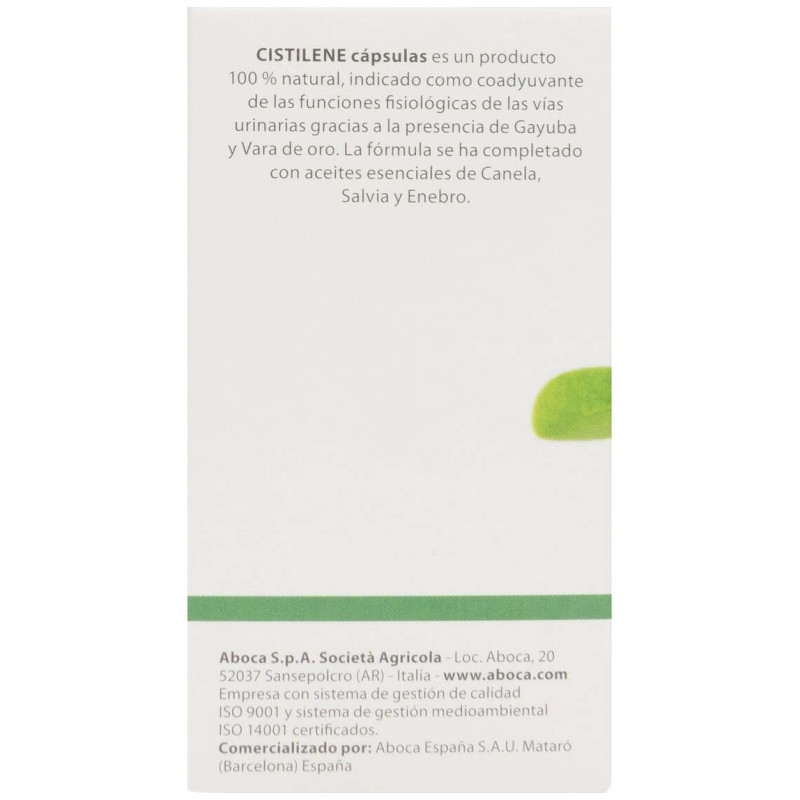 Aboca Cistilene, 50 Cápsulas - Cistilene