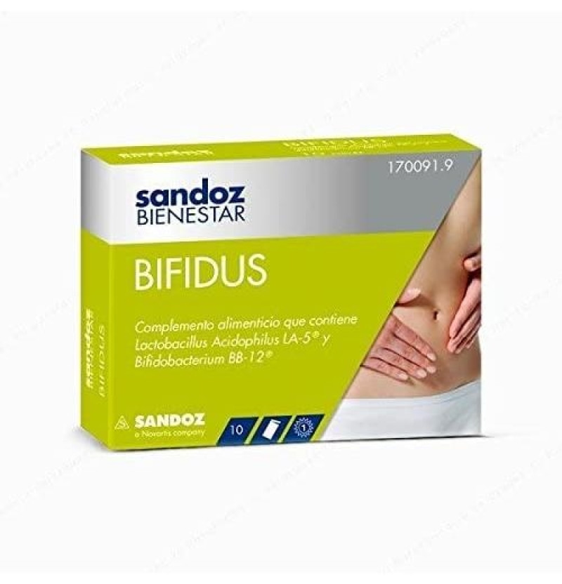 Sandoz Bienestar Bifidus Monodosis (10 Sobres) - Sandoz Farmacéutica