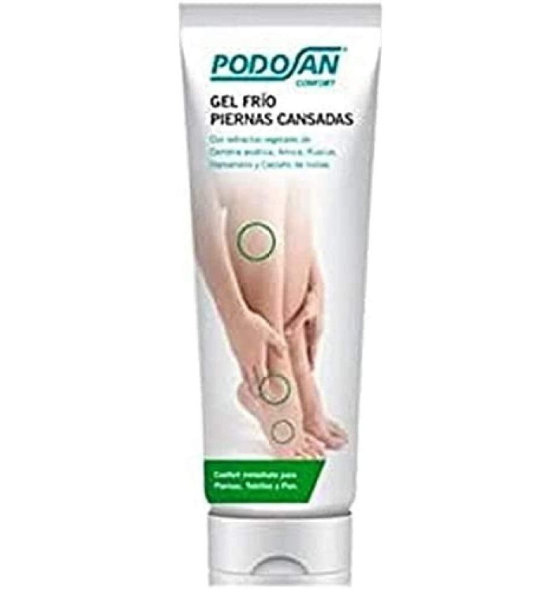 Podosan Gel Frio Piernas Cansadas (1 Envase 250 ml) - Vemedia