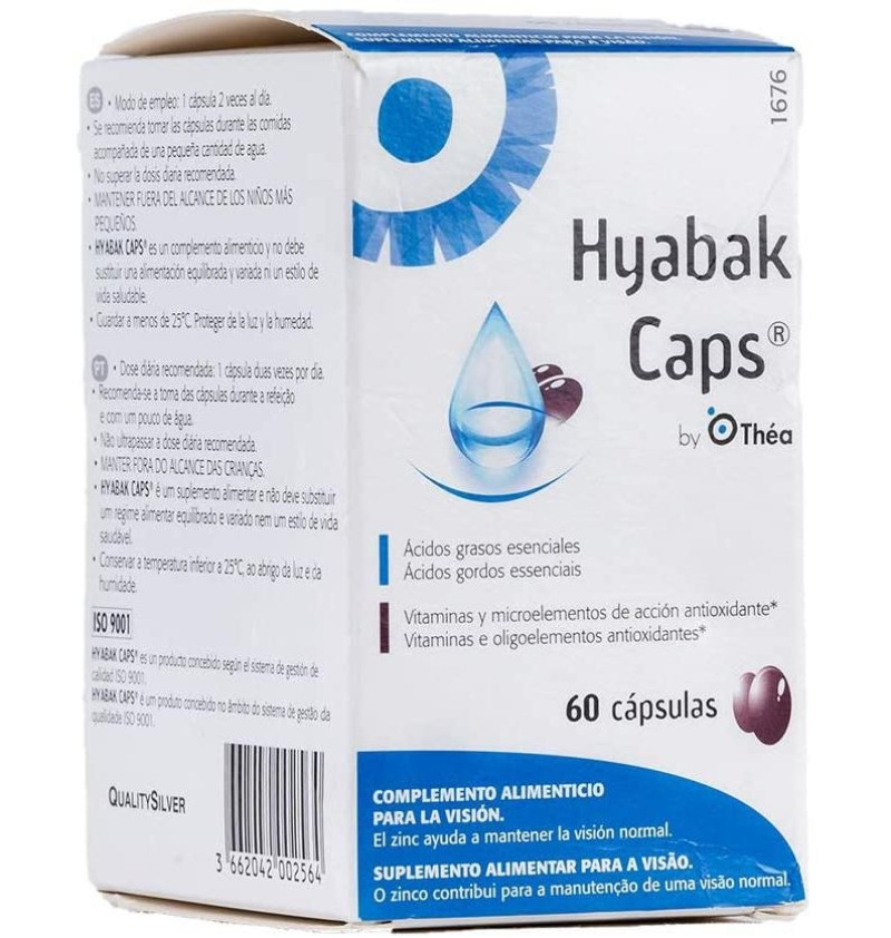 Hyabak (60 Cápsulas) - Thea S.a