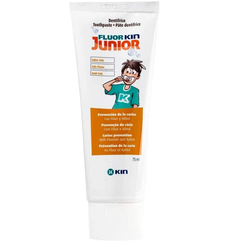 Fluor Kin Pasta Junior (1 Envase 75 ml Cola) - Kin S.a. Laboratorio - Alicia
