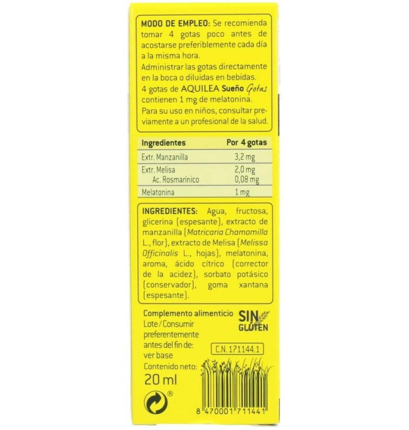 Aquilea Sueño Gotas (1 Envase 20 ml) - Uriach-aquilea Otc S.l
