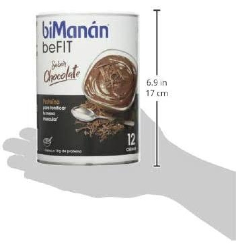 Bimanan Befit Proteina Crema (12 Dosis 540 g Sabor Chocolate) - Nutricion Sante