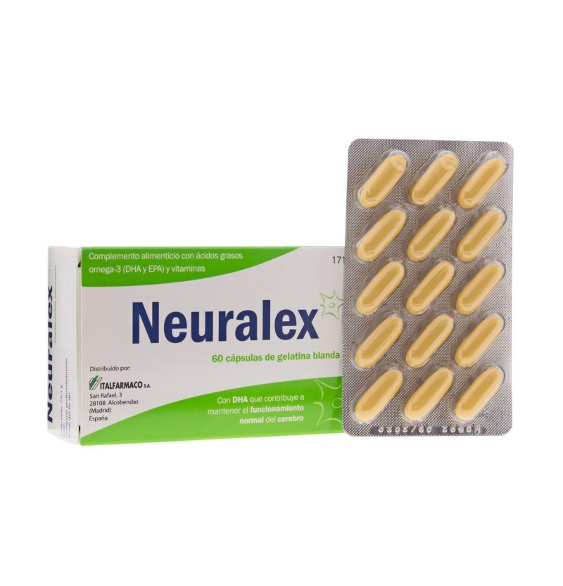 Neuralex (60 Cápsulas de Gelatina Blanda) - Italfarmaco S a