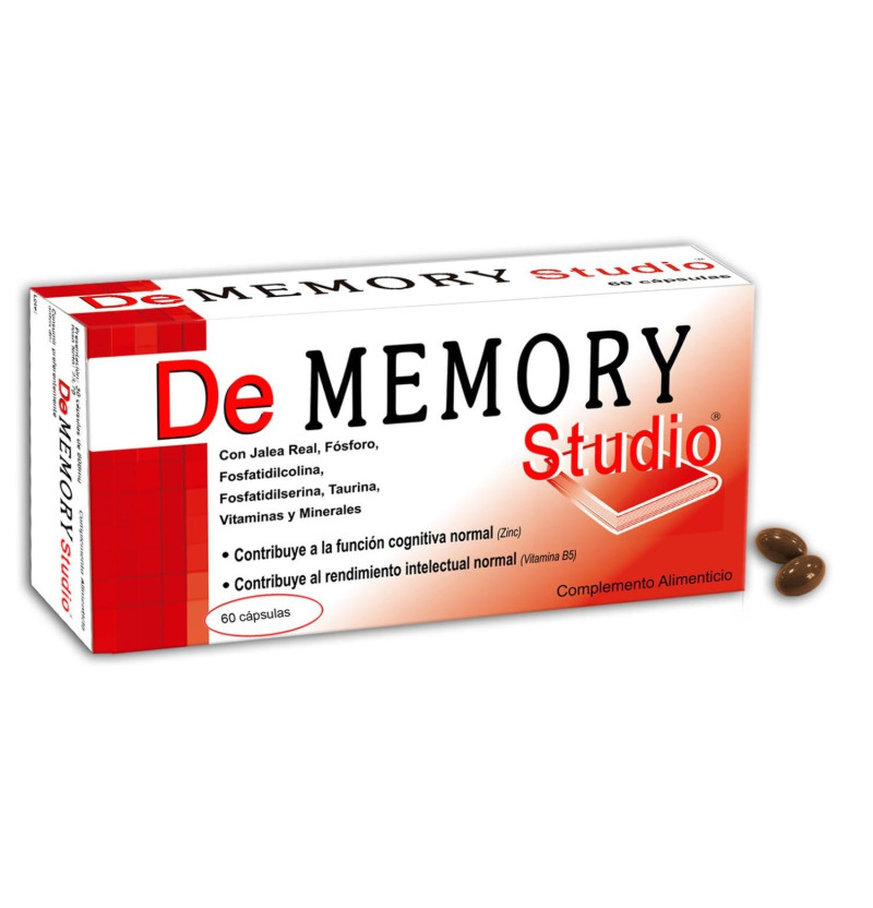 Dememory Studio (60 Cápsulas) - Pharma Otc