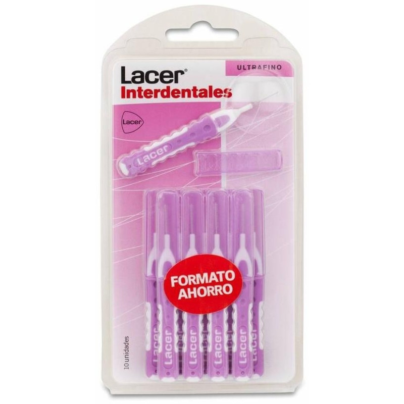 Interdental Lacer Ultrafino, 10 Uds - Cepillo