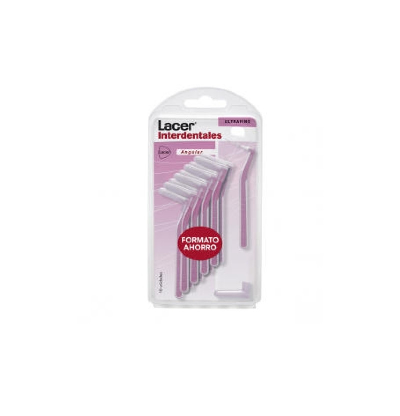 Cepillo Interdental - Lacer (ultrafino Angular 10 Cepillos) - Lacer Laboratorios Sa