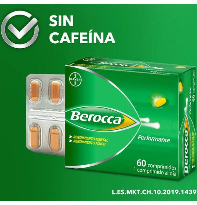 Berocca Performance (60 Comprimidos) - Bayer