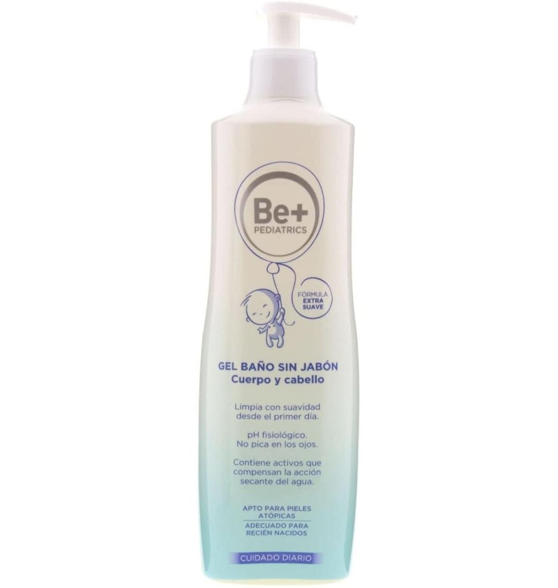 Be+ Pediátricos Gel de Baño Cuerpo/cabello sin Jabon (1 Envase 500 ml) - Cinfa S a
