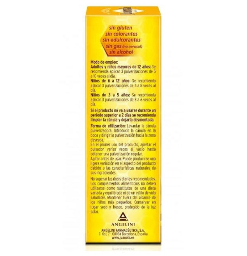 Juanola Propolis Pulverizador Bucal (1 Envase 30 ml) - Farmaceutica Angelini S.a