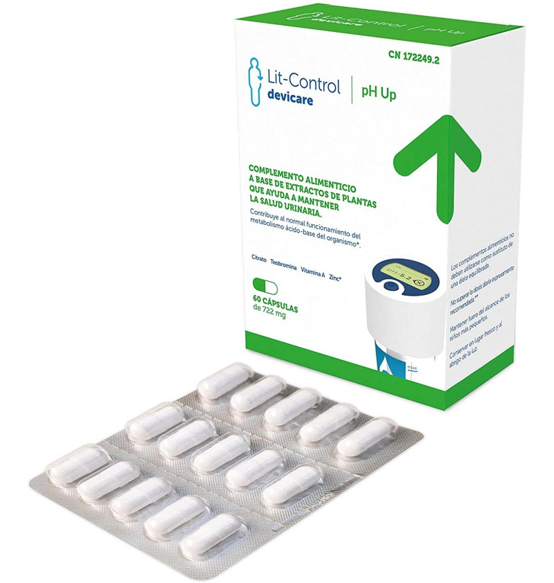 Lit - Control Ph Up (60 Cápsulas) - Devicare
