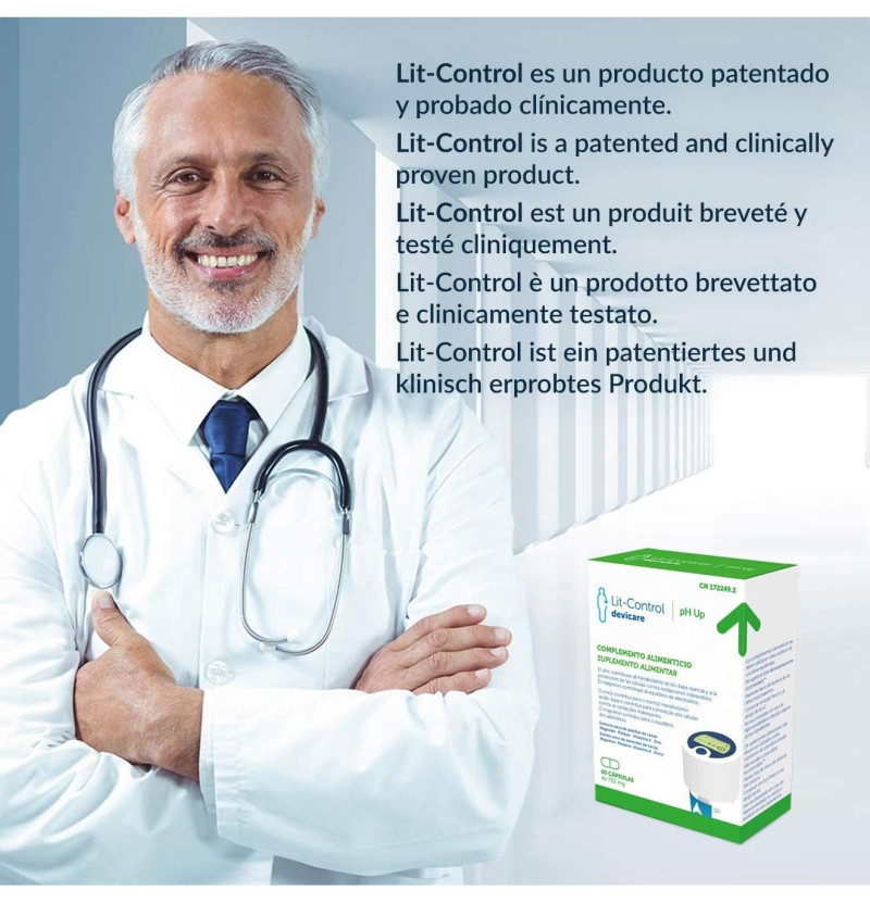 Lit - Control Ph Up (60 Cápsulas) - Devicare