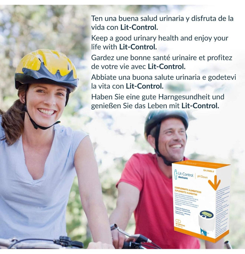 Lit - Control Ph Down (60 Cápsulas) - Devicare