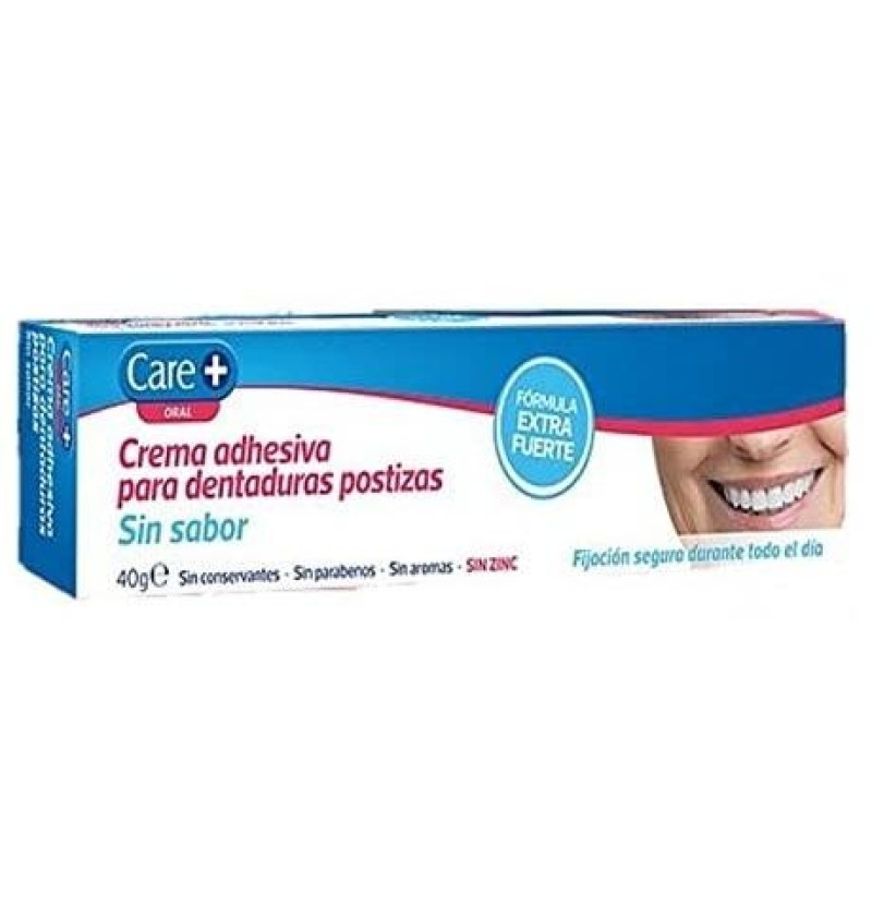 Care+ Crema Adhesiva para Dentaduras Postizas (40 g) - Stada