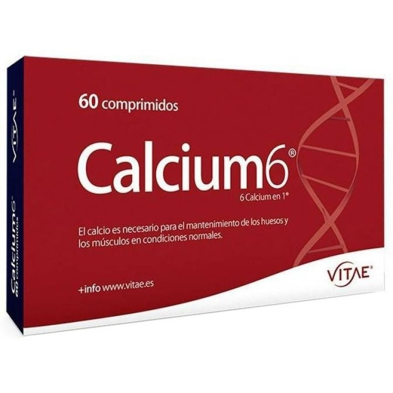 Calcium6 60 Comprimidos - Vitae