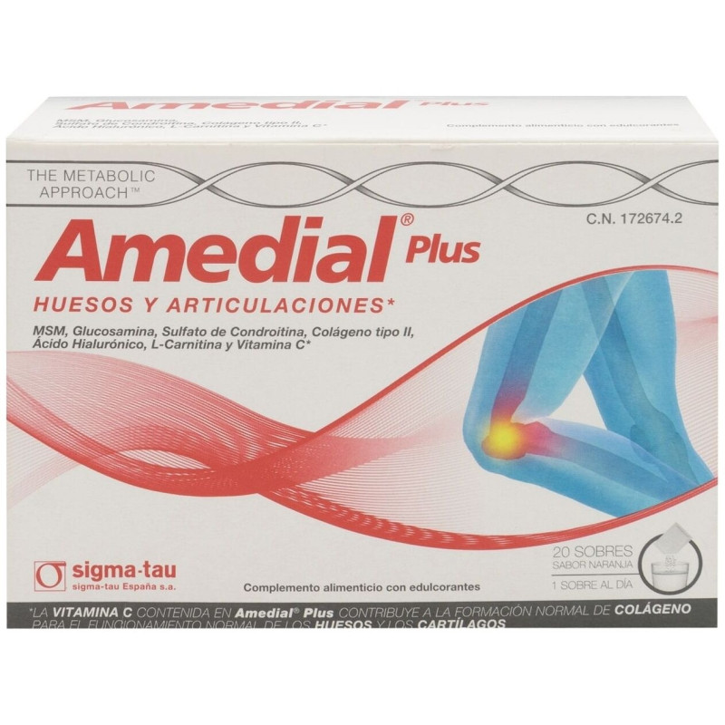 Plus 5 Gr. 20 Sobres - Amedial