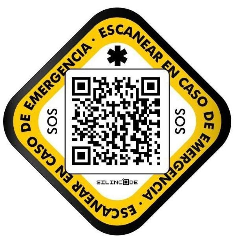 Adhesivo Casco Identificacion Silincode Qr - Silincode S.l